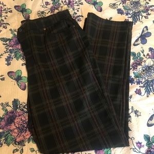 Plaid Pants